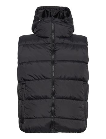 Gilet Hood Mr Vest Svart French Connection*Betinget Tilbud