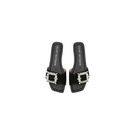 Stuart Weitzman - Tofflor - Svart - Dam - Storlek: 39 Eu, Dam, Storlek: 39 EU