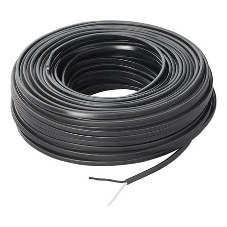 Kabel 2x 0,75mm² fladt på rulle 50M