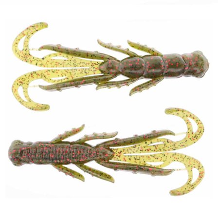 X Zone Scented Stealth Creature 2.75'' - Grass Craw