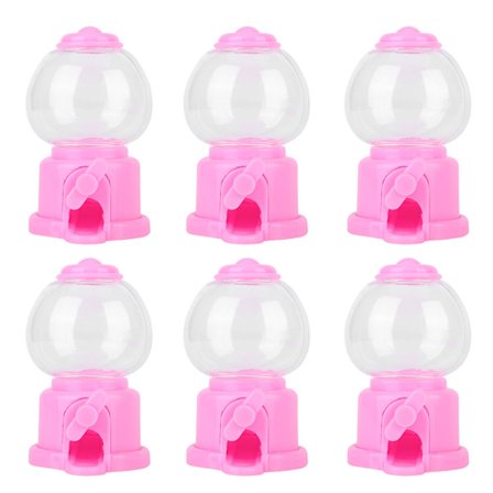 6 stk Mini søt form godteri oppbevaringsboks barn godteri dispenser for barn