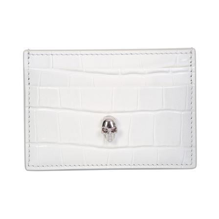 Alexander McQueen Wallets ; Cardholders Hvid, Dame Punge og Kortholder, Størrelse: ONE Size