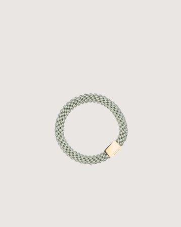 Dark Department Fat Hair Tie W/Gold Zielony Akcesoria Dziewczyna - Kids Brand Store