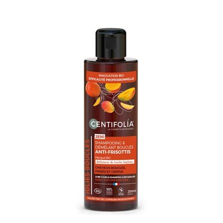 Shampoo & Balsam - Centifolia - Antifrizz Curler - 200ml - ØKO - Uden parabener