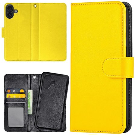 iPhone 17 - Plånboksfodral/Skal Gul