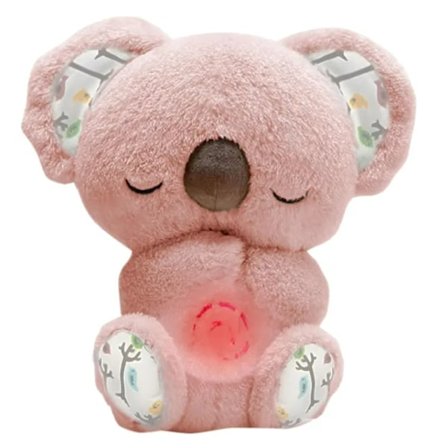 Soothing Koala Bear, Sleeping Otter, Anxiety Relief Koala, Breathing Otter, Portable Plush Toy with Music, Light and Rhythmic Breathing Exercises