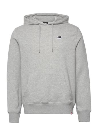 Nb Small Logo Hoodie Hoodie Grå New Balance