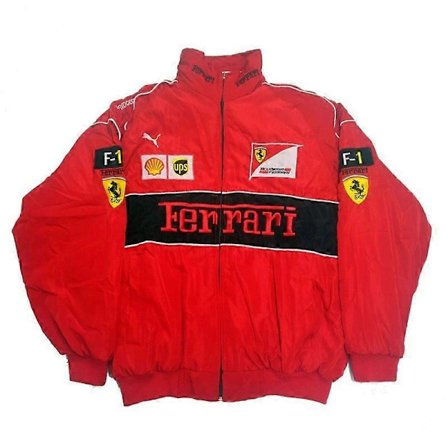 Ny F1 sommer tynd racerdragt sportsjakke racerdragt college stil retro