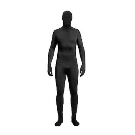 Helkroppsdrakt Full Body Photography Chroma Key Bodysuit Stretch Kostyme For Foto Video Spesialeffekt Festival Cosplay (160CM svart)