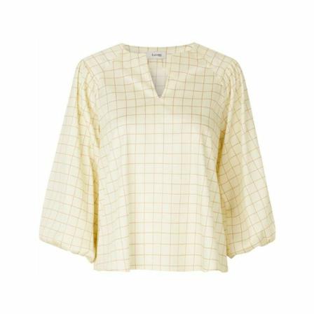 Levete Room Isla 3 blouse , Beige , Dames , Maat: L