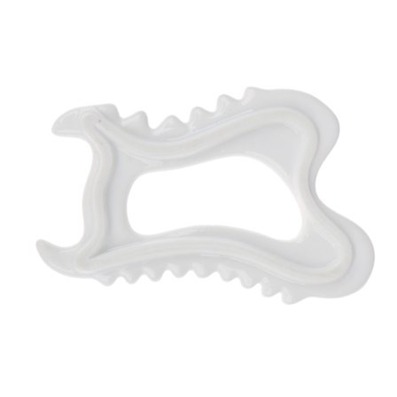 Gua Sha keramisk rektangelformet ansiktsmassasjebrettverktøy