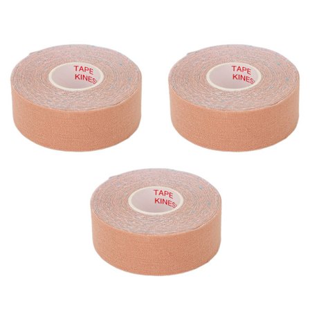 3 Ruller Ansiktsbånd Ansiktsrynke-fjerningsstrips Lett å Klippe V-formet Løfteplaster Hudfarge-FM-