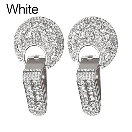 2kpl Duck-mouth solkikiinnikkeet lukko VALKOINEN