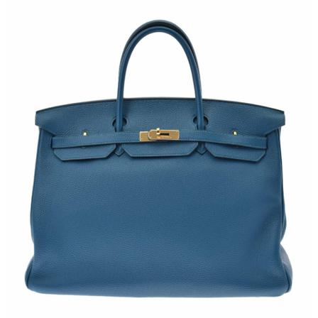 Hermès Vintage HandTass , Blauw , Dames , Maat: ONE Size Vintage Tassen