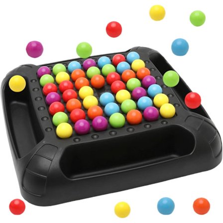 Strategibordsspel för bord, Magnetiskt schackbräde, Roliga bordsspel, Familjespel för barn och vuxna (flerfärgad)