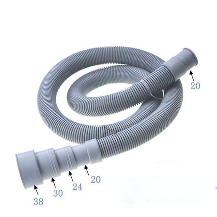 Diskmaskin tvättmaskin avloppsslang, universell avloppsslang förlängningssats med adapter för tvättmaskin diskmaskin kök Frigidaire Whirlpool