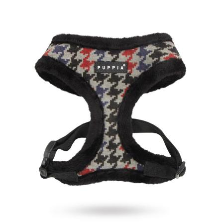 TESSELL Black - Fodrad Hundsele - Klassiska hundselar, Jacket, Step-in, Y-Selar Dragselar, Fodrade vinterselar på Doggie.se