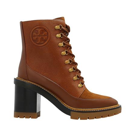 Tory Burch, Ankle Boots Bruin, Dames, Maat:41 EU,leer