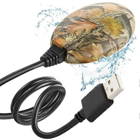 Fuglebadvarmer til vinter, dam-afrimer med automatisk slukning, termostatstyret vandvarmer til udendørs terrasse og have