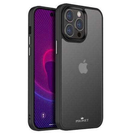 Phonet Mobilskal iPhone 15 Pro - Matte Svart