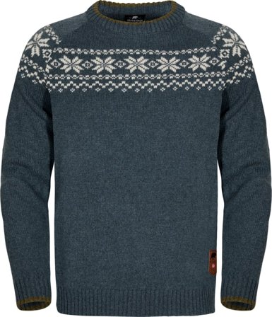 Gridarmor Snøkrystall Ullgenser Men's Men long-sleeved sweaters Grey S