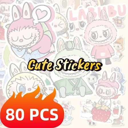 17 cm s Doll Hættetrøjetøj - Farverigt tilbehør til Monster s Blind Box Dolls