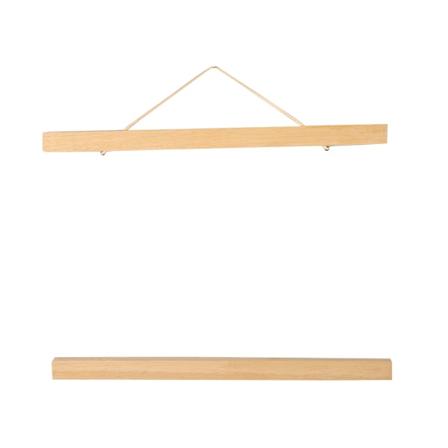 Moderni magneettinen sahanpurujärjestelmä DIY-julisteiden ja kuvien ripustamiseen, valkoinen puu, 30 cm