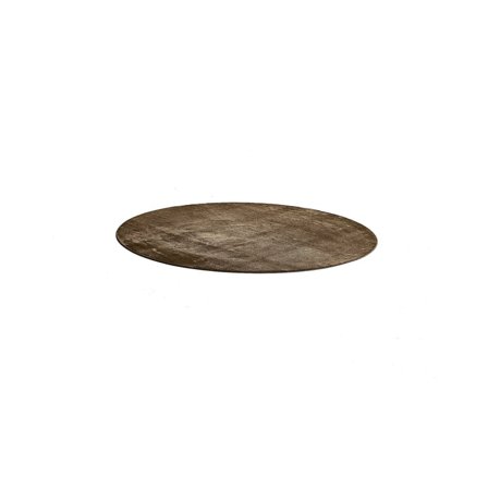Round rug ROBIN, Ø 2500 mm, gold