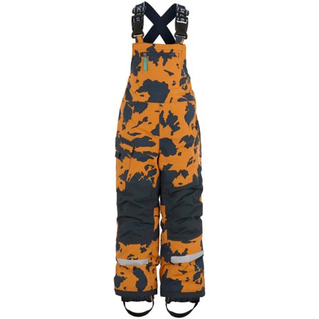Didriksons Polarbjörnen Printed Pant 2 Children hiking trousers Orange 90