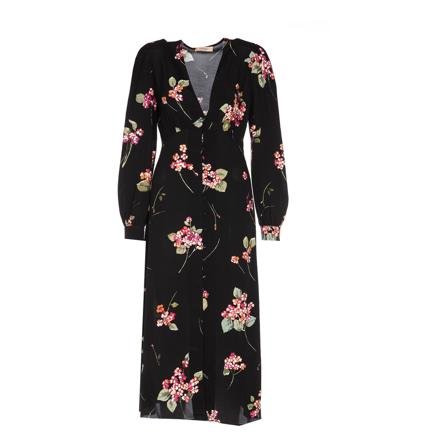 Twinset Kjole Sort, Dame