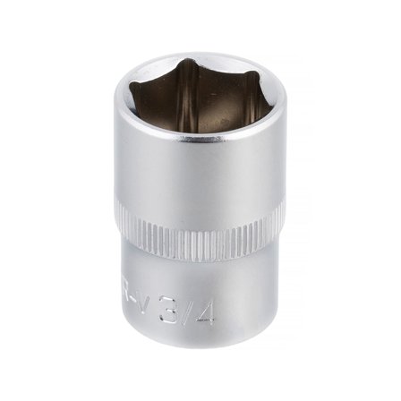 PELA 562450 Hylsa drivstorlek 1/2", 6-kant, kort 3/4", Handverktyg