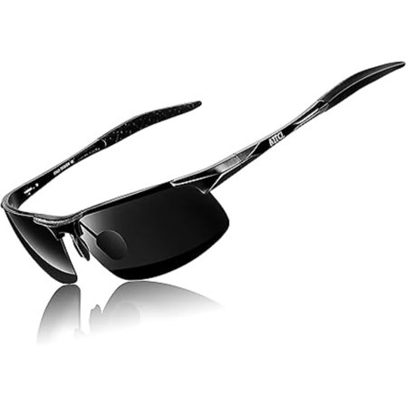 Polariserede solbriller til mænd - Al-Mg metal ultralet stel