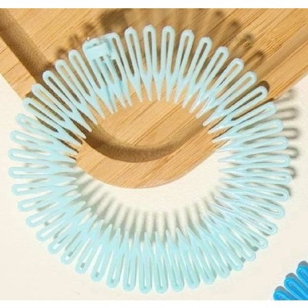 Zic zac diadem i plast (8 färg val)