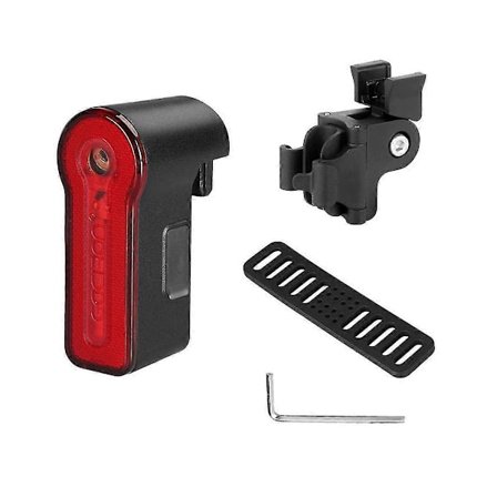 W03aw Cykel Nattkörningslampa Bakljus Bergsväg Led Broms Intelligent Avkännings Varningslampa