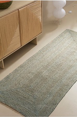 Jotex - Jutetæppe Jute Grå Ensfarvet AZZURA Køb Jutetæpper hos Jotex