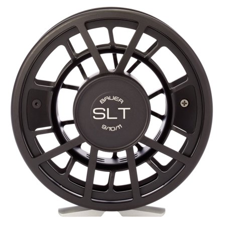 Bauer SLT Fly Reel - Black & Silver #9/10/11