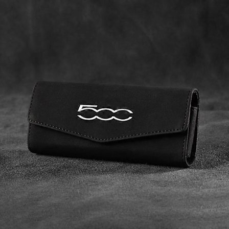 Bil Glasögonfodral Solglasögon Förvaringsbox Clip För Fiat 500 500l 500x 500e Abarth 2022 2023 2021 Läder Motorfordons Interiörbeslag (FMY)