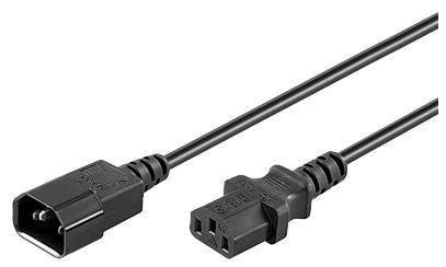 MicroConnect Power Cord C13 - C14 7m black