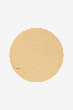 MiLLE W NORDISK DESIGN - Bordsunderlägg rund - Beige - Löpare & tabletter - Från Homeroom