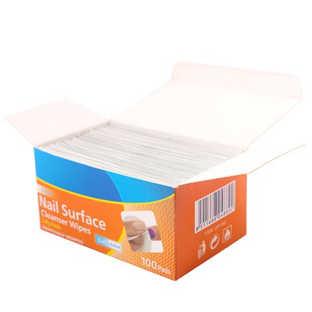 Engångs Nagellacksremover Tennfolie Omslag UV Gel Remover Bomullsrondeller Manikyrverktyg