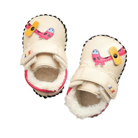 Bebis Skor Pojkar Flickor Tofflor Mysiga Booties