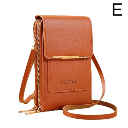 Mobilväska Kvinnor Touch Telefonplånböcker Axelhandväska För