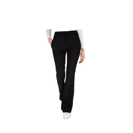 Dondup, Tapered Trousers Zwart, Dames, Maat:W27