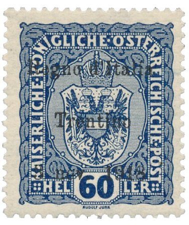 Italien 1918 - Sassone 12 - Postfrisk