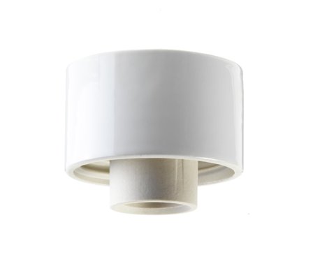 Ifö Electric 55731-000-10 Sockel rak, E27, IP54 Vit, Belysning