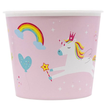 Unicorn Rainbow Popcornbægre