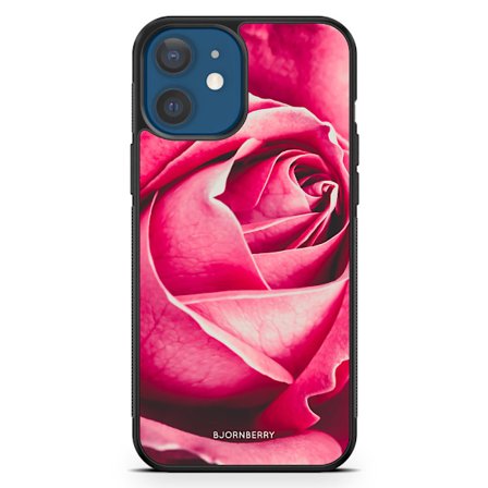 Bjornberry Hårdskal iPhone 12 Mini - Röd Ros