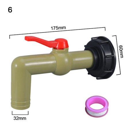 IBC Tank Adapter Coarse Thread 6 6