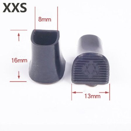 10 paria Korkokenkäsuojat Heel Stopperit MUSTA XXS