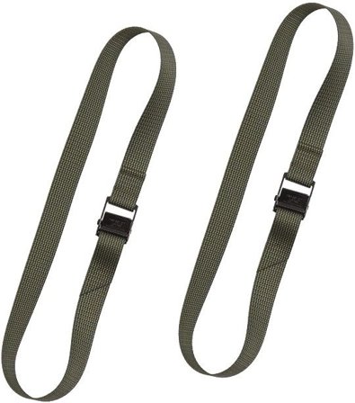 Savotta Pack straps Cam buckle 80 cm 2-Pack Green - Packremmar